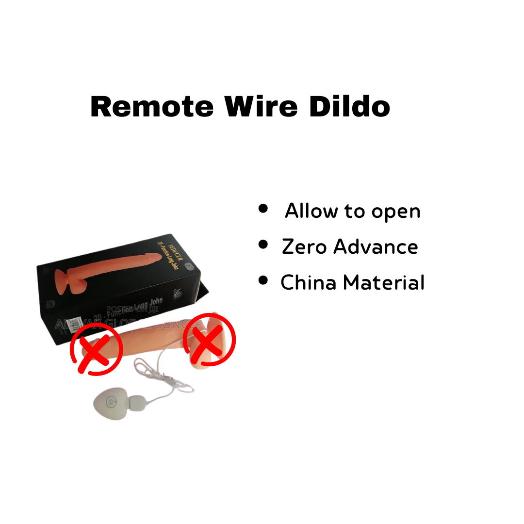 Remote Wire Dildo