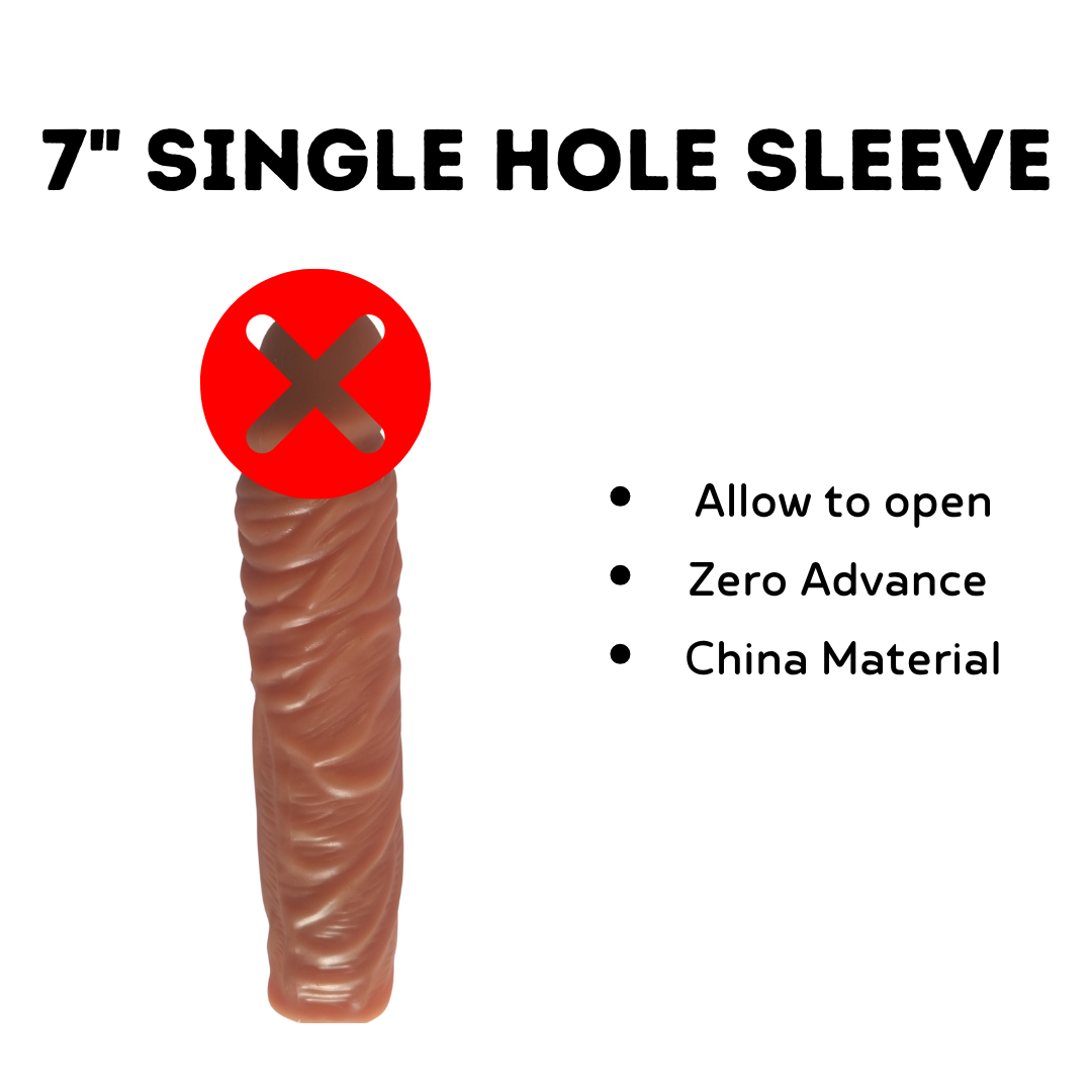 Sleeve 7 inch 1 hole