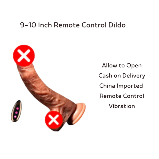 9-10 Inch Remote Personal Toy